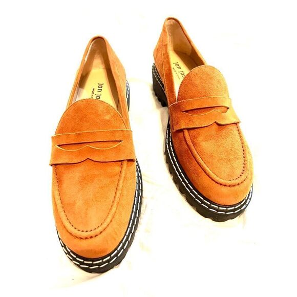 Jon Josef Shoes - Women's Jon Josef‎ Platform Penny Loafer NWT Size 7.5